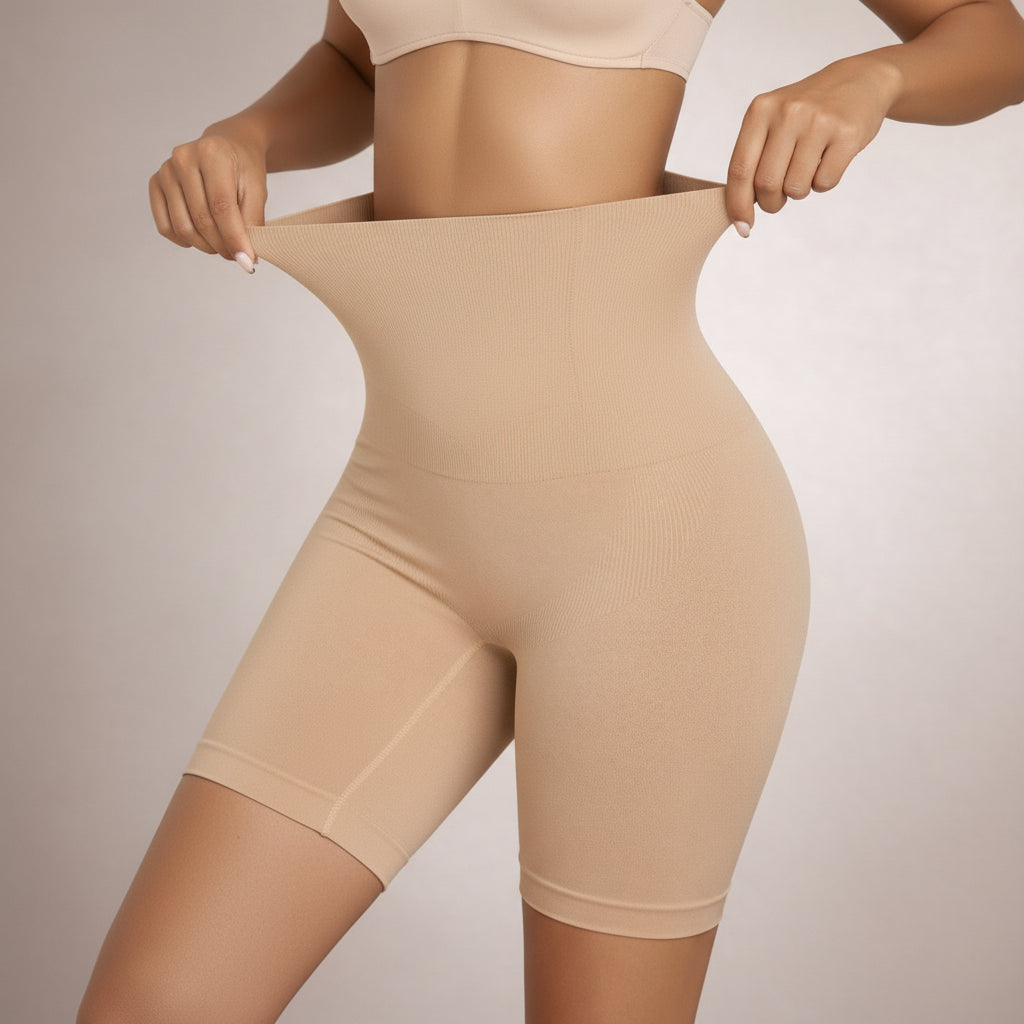High-Waist Sculpting Shorts